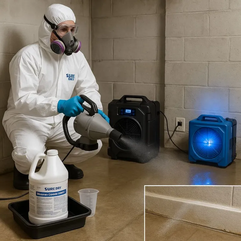 Sanitization and Odor Removal process in Willoughby, OH