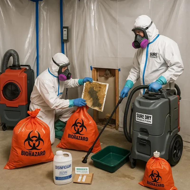 Contaminated Water Handling Protocols process in Willoughby, OH
