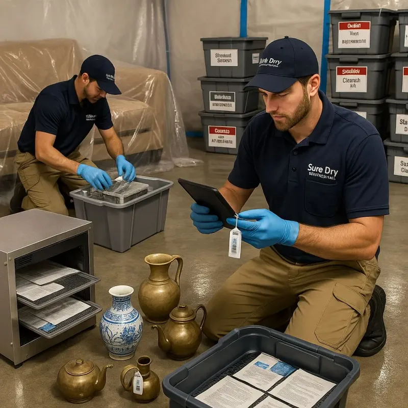 Content Protection and Restoration process in Willoughby, OH