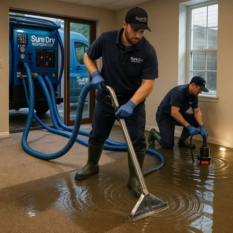Water Extraction and Removal process in Willoughby, OH